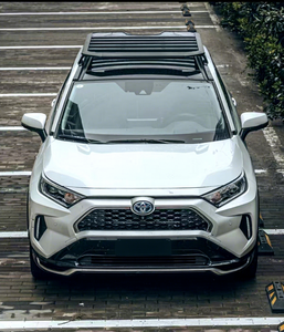 Portapacchi in Alluminio per Toyota <span class=keywords><strong>RAV4</strong></span>, Portabagagli da Tetto per Fuoristrada, Accessori Esterni per Viaggi all'Aperto - Product Image 3