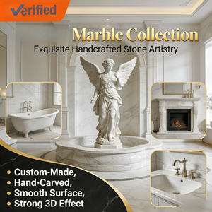 <span class=keywords><strong>Fontaine</strong></span> en marbre de 3 mètres sculptée avec des statues des déesses des quatre saisons pour la décoration des parcs - Product Image 6