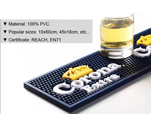 Tigerwings Custom Hvana Club Colorido PVC <span class=keywords><strong>Whisky</strong></span> <span class=keywords><strong>Macallan</strong></span> Absolute Bar Mat Goma suave Cóctel Accesorio - Product Image 6