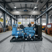 Générateur diesel silencieux Weichai 120 kW à châssis ouvert, démarrage automatique, 50 Hz, prix abordable, directement de l'usine chinoise, certifié CE ISO, en stock