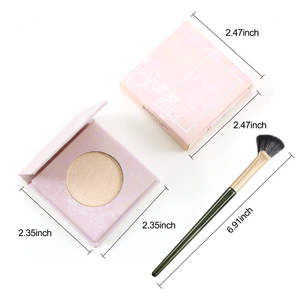 Vegan Make up Glow Face Illuminating Makeup Highlighter Powder Pressed Highlighter - Product Image 2