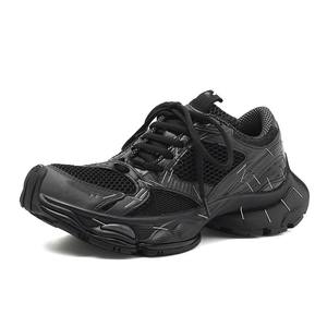 <span class=keywords><strong>Mocasines</strong></span> para Hombre y Mujer, Parte Superior de Malla Flexible, Cierre con Cordones, Suela Roja, Zapatos para Primavera, Verano y Otoño - Product Image 3