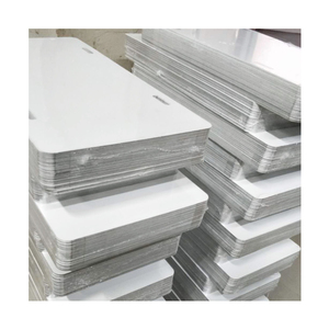 RTS铝紫外线可印刷迷你摩托车牌照升华金属坯料4 "X7" 3 "X6" - Product Image 6