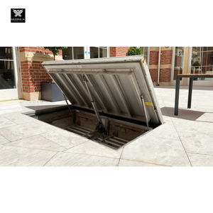 Système d'écoutille de plancher automatique en acier moderne personnalisé Accès invisible Portes à plancher battantes avec télécommande <span class=keywords><strong>Trappe</strong></span> intérieure - Product Image 4