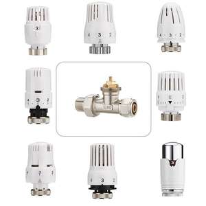 Vanne droite préréglée <span class=keywords><strong>de</strong></span> température <span class=keywords><strong>de</strong></span> joint interne fileté en gros pour <span class=keywords><strong>radiateur</strong></span> <span class=keywords><strong>de</strong></span> chauffage - Product Image 3