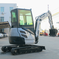 Mini-pelle multifonctionnelle 2000 kg avec moteur Yanmar et attache rapide pour l'agriculture et la construction
