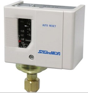 สวิตช์ควบคุมแรงดัน, เทอร์โมสตัท, ตัวควบคุมแรงดัน ยี่ห้อ SAGINOMIYA ผลิตในประเทศญี่ปุ่น - Product Image 1