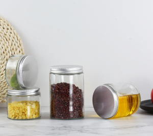 Wholesales Factory Price Water Tight Glass Jar Glass Storage Jar Bottle With Vacuum lid
