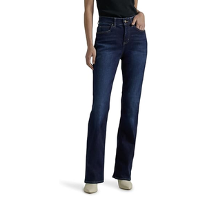 Women's Comfortable Flex Fit Stretch Bootcut <b>Jeans</b> Breathable <b>Floral</b> Denim Pants High Street Skinny Cargo Straight for Ladies - Product Image 3