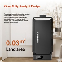 Caminadora Eléctrica Plegable para el Hogar, Silenciosa, con Motor de 1.5 HP, Velocidad Ajustable, Control Remoto Inalámbrico