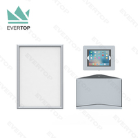 LSF04-C Affichage Tablette pour iPad Support de Sécurité, multi-fonction Support de Signe avec Tablette Verrouillable Boîtier Kiosque Tablette montage pc