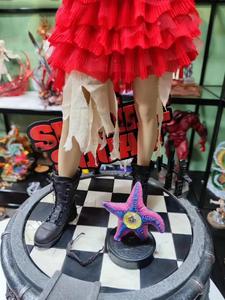 Figura de Resina GK de Margot Robbie como Harley Quinn con Vestido Rojo, Escala 1/<span class=keywords><strong>4</strong></span>, Coleccionable de la Película Escuadrón <span class=keywords><strong>Suicida</strong></span>, para Exhibición en la Sala de Hombres, Regalo - Product Image 3