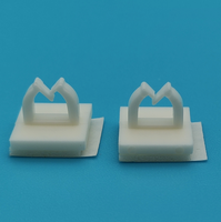 Support de câble en nylon plastique auto-adhésif