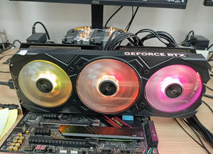 GeForce RTX 4070 12GB GDDR6 <b>Fan</b>-Cooled Desktop & Workstation Gaming Graphics Card - Product Image 5