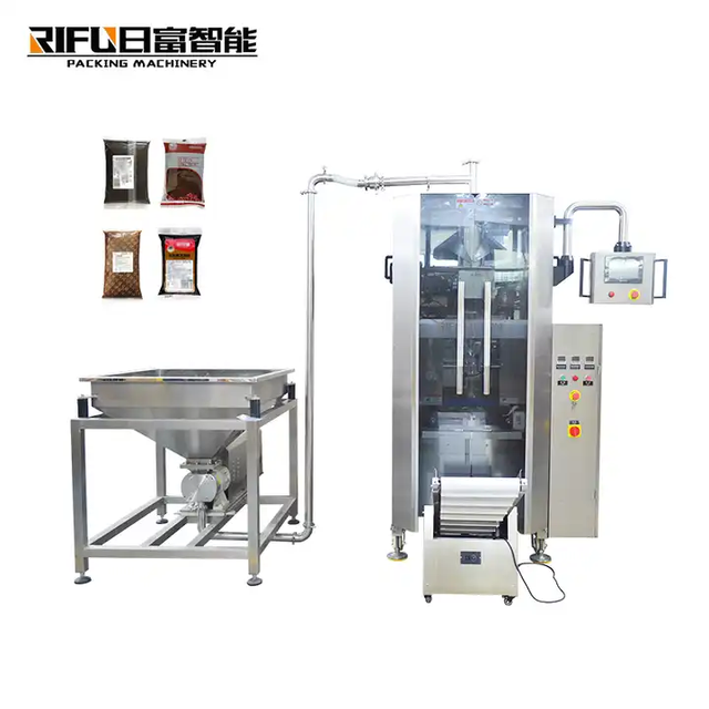 Automatic VFFS Vertical Paste Liquid Paste Sauce Bag Pouch Vacuum Packing Machine