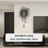 Jam dinding minimalis Modern mewah, jam dinding minimalis mewah Modern untuk ruang tamu kuarsa kelas atas Wajah tunggal bebas lubang Jam dekorasi rumah senyap