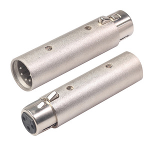 OEM XLR DMX Signal Adapter <b>3</b> <b>Pin</b> Female to 5 <b>Pin</b> Male Connector Stage Equipment - Product Image 1