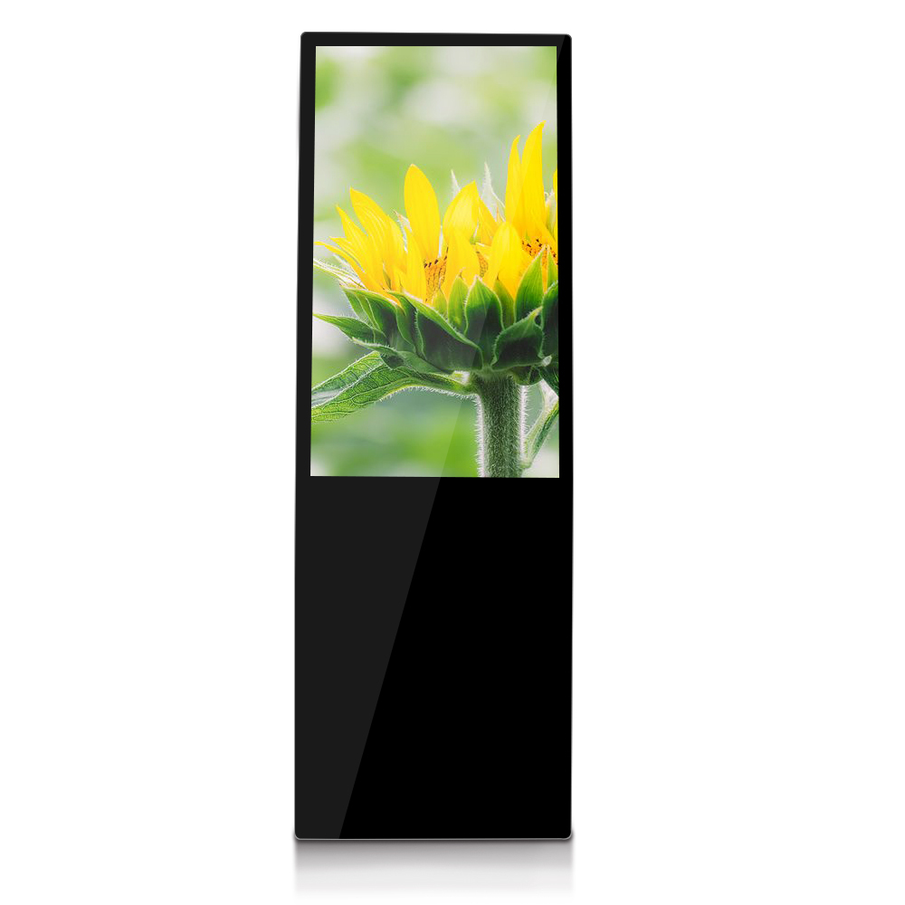 55 inch lcd digital signage with wifi and touch function build in android media player content management