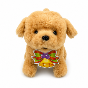 Peluche de Perro Golden Retriever Eléctrico que Camina, Ladra, se Estira, Mueve la Cola, Interactivo con el Tacto, Regalos para Niños, Juguetes Nuevos - Product Image 2