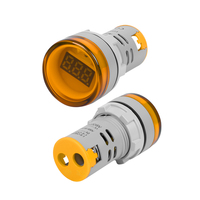 Voltmètre numérique série AD16-22 DSV avec affichage LED multicolore, voyant lumineux, fabricants de boîtes de distribution de signal lumineux