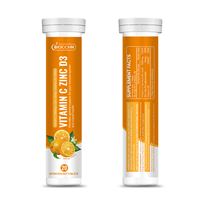 C Vitamini, Çinko ve D3 Efervesan Tabletleri, Bağışıklık Sistemini Desteklemek İçin Güçlü Bağışıklık Yanıtıları Sağlar