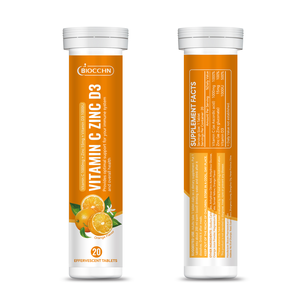 Comprimés effervescents de <span class=keywords><strong>vitamine</strong></span> <span class=keywords><strong>C</strong></span>, <span class=keywords><strong>zinc</strong></span> <span class=keywords><strong>et</strong></span> <span class=keywords><strong>D3</strong></span> pour stimuler les défenses immunitaires <span class=keywords><strong>et</strong></span> soutenir le système immunitaire - Product Image 2