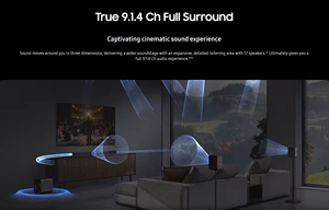 ระบบ<span class=keywords><strong>ลำโพง</strong></span>โฮมเธียเตอร์ Samsung HW-Q930F, <span class=keywords><strong>ซาวด์</strong></span><span class=keywords><strong>บาร์</strong></span>สมาร์ทโฮมซีเนม่า Q-series รุ่น HW-Q930F ระบบเสียง 9.1.4 แชนแนล พร้อมซับวูฟเฟอร์และลำโพงหลัง - Product Image 3