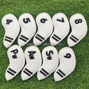 Cover personalizzabili per mazze da <span class=keywords><strong>Golf</strong></span> in pelle sintetica copricapo con maniche protettive - Product Image 3