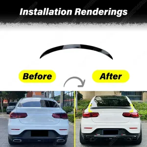 Alerón Trasero Central Decorativo para Mercedes Benz Clase GLC Coupé C253 2016 2017 2018 2019 2020 2021 2022, Accesorios para Automóviles - Product Image 2