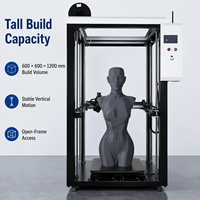 Imprimante 3D industrielle Protolink3D nouvelle génération, 600x600x1200mm, structure ouverte, haute précision, FDM, grand format, plateau chauffant automatique