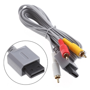 <span class=keywords><strong>Cable</strong></span> de Audio y vídeo AV de 1,8 m, <span class=keywords><strong>Cable</strong></span> <span class=keywords><strong>compuesto</strong></span> RCA A/V, adaptador para Nintendo <span class=keywords><strong>Wii</strong></span> U - Product Image 4