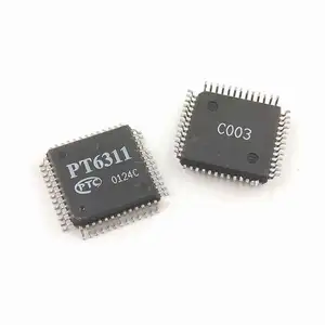 Ic Pt6311 Lq Ptc Qfp-52 di Driver di Visualizzazione di Chip Pt6311-Lq