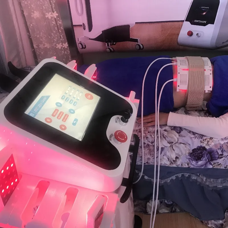 Professionnel slimwave 5D lipolaser graisse dissolvant forme de perte de poids sculpter plus mince faisant corps remodelage 650 machine de lumière rouge