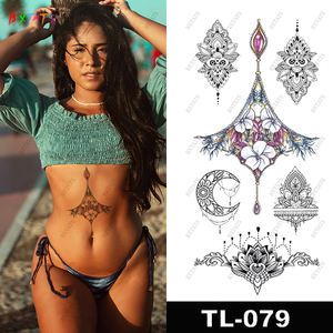 Nouveaux Designs Temporaire Étanche Body Art Sein Main Sexe Fille <span class=keywords><strong>Tatouage</strong></span> - Product Image 6