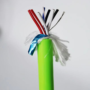 Câble composite hybride multi-brins, <span class=keywords><strong>gaine</strong></span> en TPU polyéther renforcée de Kevlar, blindage en feuille d'aluminium, câble combiné pour alimentation et signal - Product Image 1
