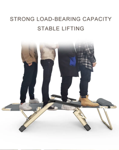 كرسي شاطئ مريح قابل للطي ومحمول للاستخدام الخارجي مع إطار فولاذي ونسيج شبكي - Product Image 4