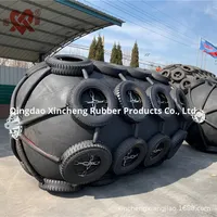 Dok Kapal Tiup Yokohama Black Marine Airbag Fender Karet Pneumatik untuk Penahanan Kapal Diameter 0.5-4.5M Panjang 1.0-9.0M