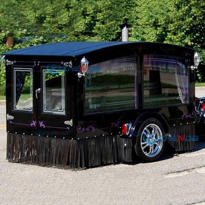 Direct Factory Custom Funeral Hearse <b>Trailer</b> High Quality Multi-Style Funeral Coffin Special Transportation - Product Image 6