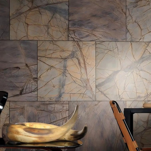 Panneaux muraux en pierre naturelle ultra-fins, légers et flexibles pour l'extérieur des villas, décoration moderne 3D, salle de bain, atelier - Product Image 1