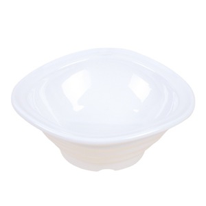 Five And Harmony Imitation Porcelain Melamine Bowl 12cm Commercial Hot Pot Ramen Soup Bowl With Spoon Set - Product Image 3