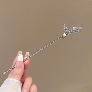 Palillo para el Cabello con Forma de Serpiente y Rosa, Estilo Chino, para Mujer, con Borla Vintage, Accesorios para el Cabello Hanfu - Product Image 6