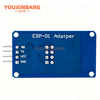 Módulo Adaptador ESP-01, Módulo Transceptor Inalámbrico WiFi, Módulo de Transmisión Transparente de Larga Distancia en Serie, Placa de Desarrollo