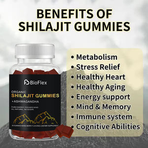 Ham Ekolojik Şilajit Jelibonları Seçilmiş Premium Himalaya Hammaddeleri ile Vücudu Besler Düşük Şekerli Formül Yapışkan Değil - Product Image 6