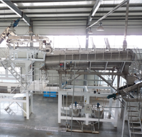 Ligne de production de machine entièrement automatique pour la fabrication de poudre de flocons de pommes de terre pour projets