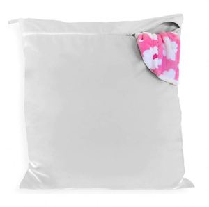 Free Sample Pet <b>Laundry</b> <b>Bag</b> for Pet Hair | Washing Machine <b>Bag</b> with Locking <b>Zip</b> and Hanging Hook for Dogs, Cats, Horses - Product Image 3