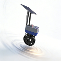 Vanne électrique solaire 4G Wifi Lora, contrôle intelligent sans fil, vanne à boisseau sphérique pour l'irrigation agricole, vanne papillon