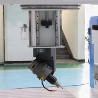 Machine de fraisage CNC 5 axes avec changeur d'outils, Syntec NC Studio ATC SPower Motor, pour le bois, l'aluminium, la pierre, la sculpture 3D, haute précision