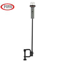 Lampe de coque portable FOYO à piles, 24 pouces, sans fil, pour bateau/yacht/kayak/accessoires de bateau