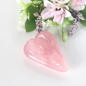 Cristal de Cuarzo Rosa Yoni en Oferta, la Origen de la Vida para la Sanación - Product Image 5