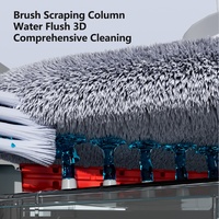 Ensemble Serpillière et Seau à Essorage Séparé Propre et Sale Produits de Nettoyage Domestique avec Têtes de Serpillière Pliables Rotatives à 360°
